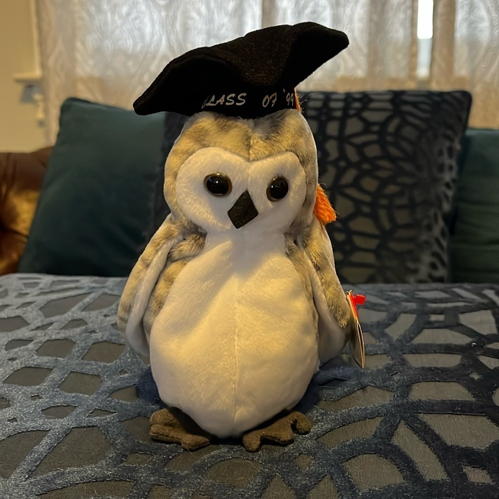 Ty Beanie Baby Wiser.